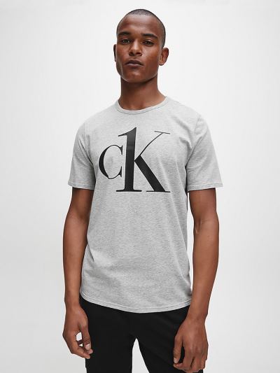 Calvin Klein Ruhák HU732899 | Calvin Klein CK One Férfi Lounge Póló Szürke / Fekete